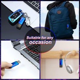 USB,64gb USB Stick,USB Stick,USB Memory Stick,64gb USB Stick 2.0,Pen Drive-BLUE