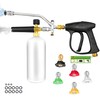 2 -In -1 Foam Cannon for Pressure Washer Kit-with Foam