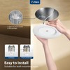 Amico 5/6 inch Motion Sensor Recessed Light, 12.5W=100W, 950LM, 2700K/3000K/4000K/5000K/6000K