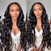 Emistar HD Lace Frontal Wig 13x6 Hand Tied Synthetic Lace