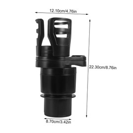 BUGUUYO Retractable Rotating Car Cup Holder Multifunction Vehicle Water Cup Holder Expander for Organizing Drinks Durable and Practical Design