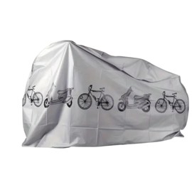 YOSHICA Bicycle Cover, Waterproof, Thick, Tear Resistant, Motor-Assisted, UV Treatment, Heat Resistant, Cycle Cover, Durable, Anti-Theft, Windproof Buckle, Dustproof, Rainproof, Snow Proof, Rain, Snow