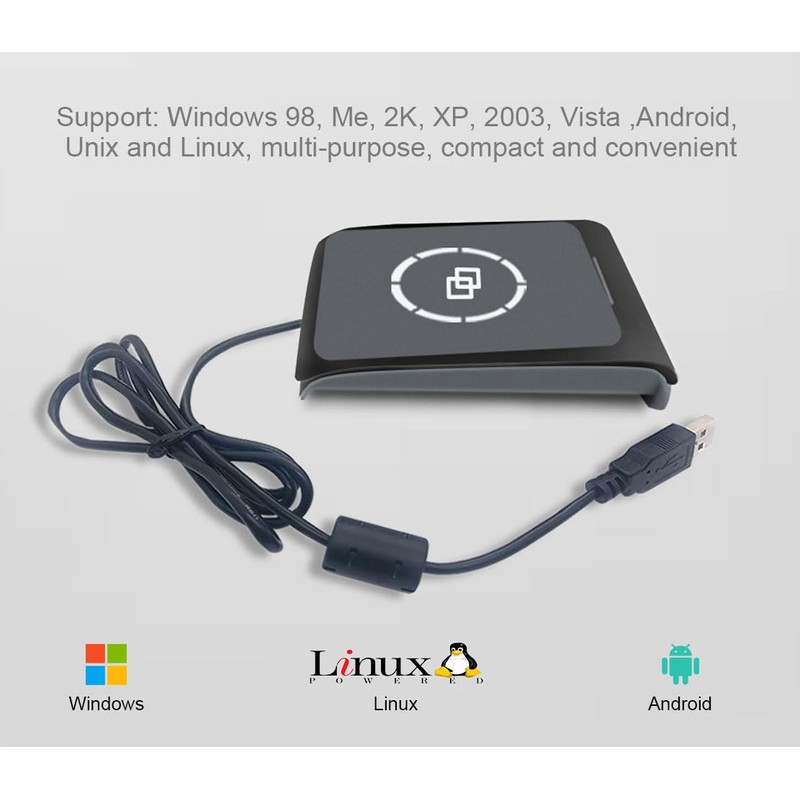 13.56 MHz RFID Reader Writer ISO 14443A/B ISO 15693 for