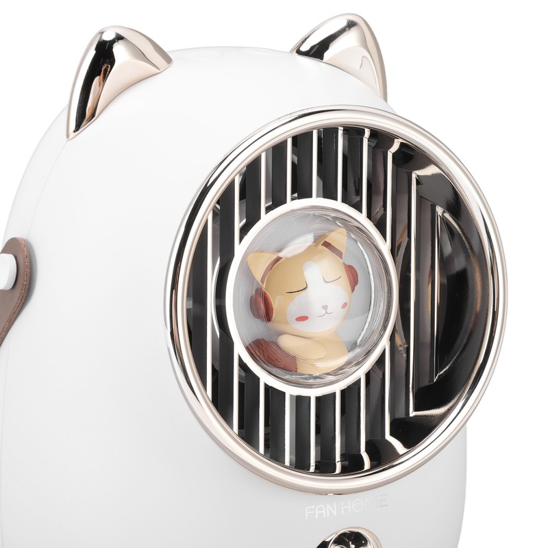 Air Conditioner Fan Multifunctional Portable 350ml Humidifying Spray Usb Rechargeable