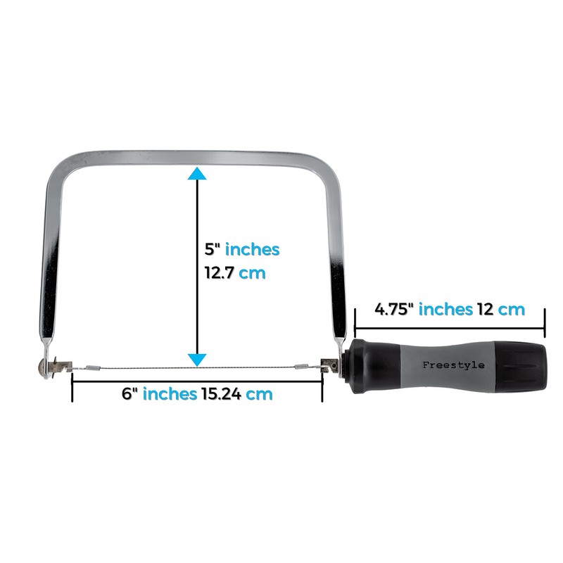 FreeStyle Coping Saw with the 360° Spyral tooth that cuts