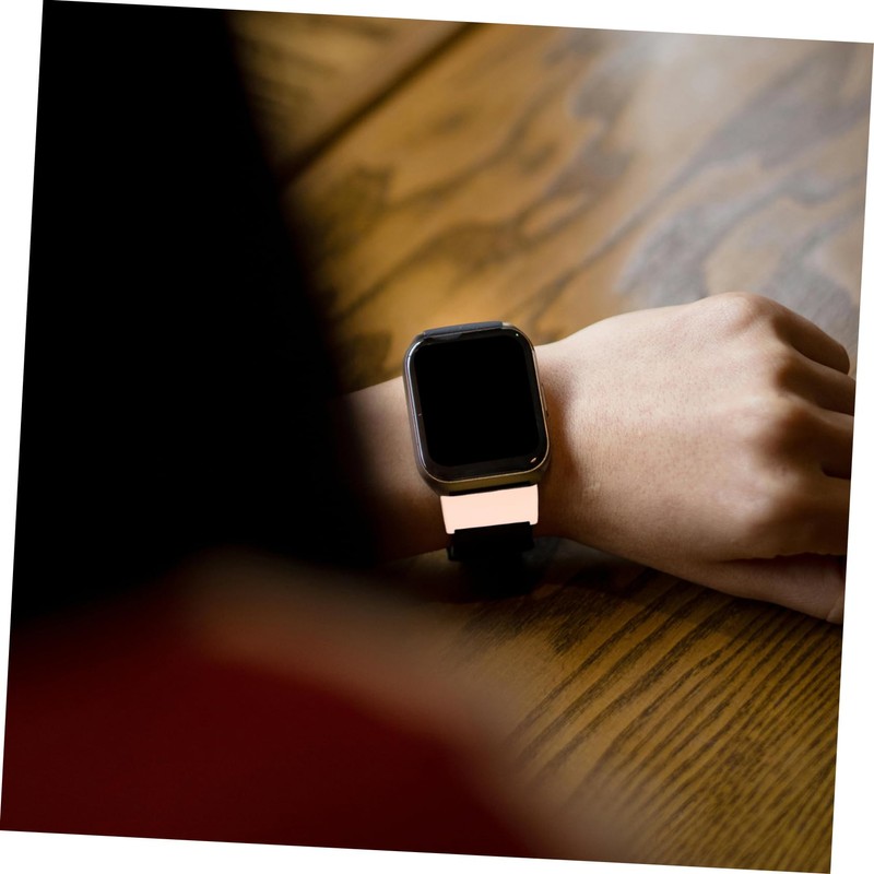 KOMBIUDA 2pcs Watch Band Adapter: Smartwatch Strap Connector Adapter Metal