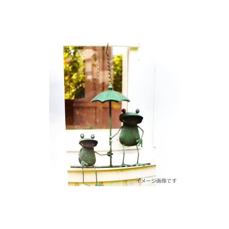 It. He's an Industrial Figurine/Object Green Approx. 12 × 24