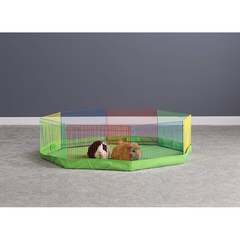 Prevue Pet Products Multi-Color Small Pet Playpen 40090,13x35.87x8.67 inch