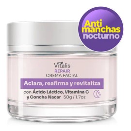 Crema Despigmentante Manchas Melasma Acné Paño 50g Todo Tipo Piel Noche