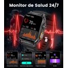 ESFOE Reloj Inteligente Hombre,1.91" HD Smartwatch con LED Linterna, Llamadas
