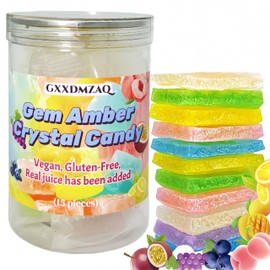 Japanese Gemstone Candy - Large Crystal Clusters with Chewy Centers(15 pcs)