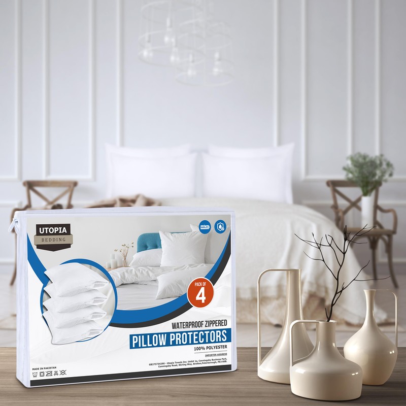 Utopia Bedding Waterproof Pillow Case 60 x 60 cm –