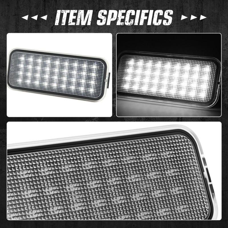 NUVISION LIGHTING Pair of LED Bed Cargo Lights Compatible with