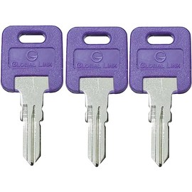 3 Pack of Global Link RV Keys Select Your Key Code (G369)