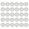 PATIKIL 304 Stainless Steel Flat Gasket, 50 Pack 1/8" ID