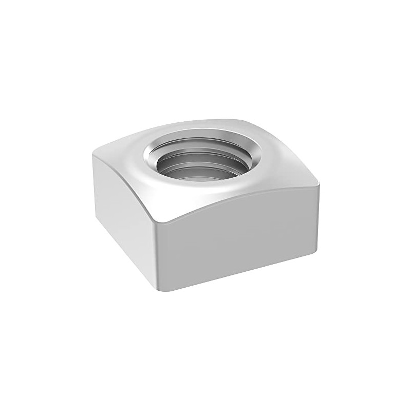 SECCARO 20 x M6 Square Nut Stainless Steel V2A VA