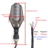 evomosa Universal 10mm Motorcycle 12V LED Turn Signal Lights Blinker