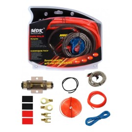 Kit Amplificador Instalacion Cable Rca Audio Auto 4ga