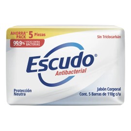Jabones Barra Escudo Protección Neutra 110gr Piezas