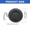 uxcell 1.69" Bathtub Drain Stopper, Universal Rubber Sink Cover Plug