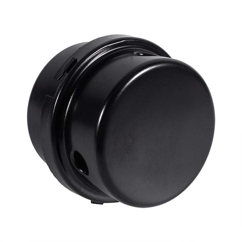 Air Compressor Filter, Air Compressor Silencer Thread Black Metal Intake