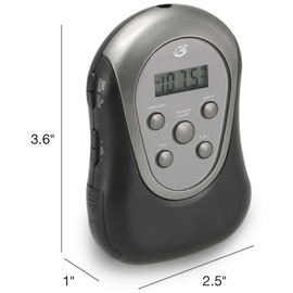 GPX R300S Am/FM Armband Radio with Earbuds,Black