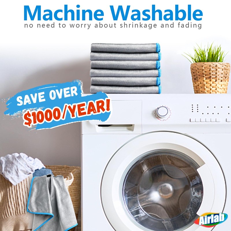 Glass Polishing Cloth Streak Free Miracle Microfiber Cleaning Cloth Lint