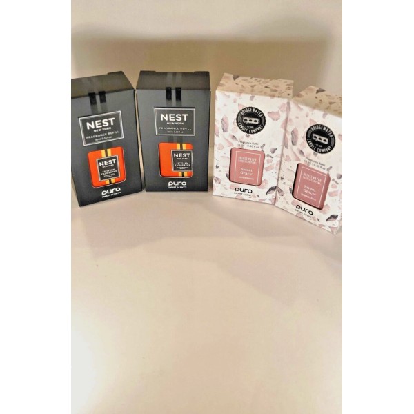 PURA NEST New York Fragrance Diffuser Refill 10 Ml .