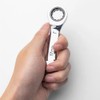 FLZOSPER 8mm Metric Stubby Box End Head Geared Wrench, 72-Tooth