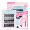 3D Effect Eyelash Cluster Kits: DIY Lash Extension Individual Mix