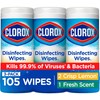 Clorox Disinfecting Cleaning Wipes Variety Pack, 35 Count Each, Pack