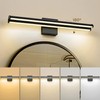 FEMILA Bathroom Light Fixtures Over Mirror, 5CCT LED Wall Light,
