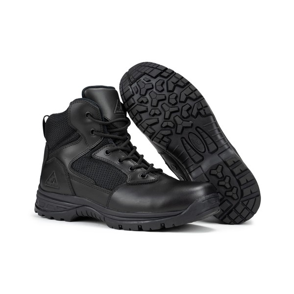 RYNO GEAR 6" Coolmax Tactical Combat Boots (Black, us_footwear_size_system, adult,