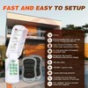 1Pcs GK-BX Wireless Keypad, 2Pcs G3T-BX Remote for IntelliCode Genie