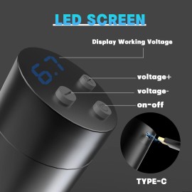 YILONG 1200mAh Tattoo Machine RCA Wireless Power Battery Pack With Switch Control Line