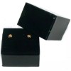 FindingKing 6 Earring Gift Boxes Black Gold Showcase Display
