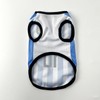 RIOSTUDIO Dog Clothes, Spring, Summer, Tank Top, Cool Soccer Uniform,