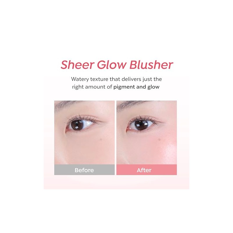 APIEU JUICY-PANG WATER BLUSHER (CR01 - Melocotón) - Rubor líquido