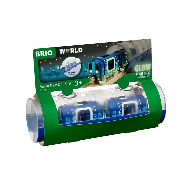 Brio Metro Train & Tunnel 33970, Suitable for Ages 3