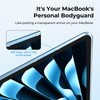 EooCoo Compatible for MacBook Air 15 inch Case M4 M3