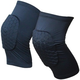 VICHE CATT Knee Pads Knee Pads Set of 2 for Work Knee Supporter Knee Pads Knee Pads Knee Sports Knee Pads Double Knee Set (L, Black)