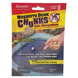Summit...Responsible Solutions Mosquito Dunk Chunks Kills Mosquito Larvae in All Types of Standing Water