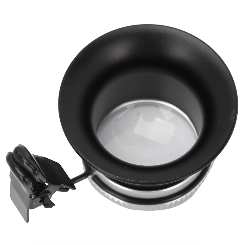 10X Jewelers Loupe Magnifier Aluminum Eye Magnifying Loupes Watchmakers Eye