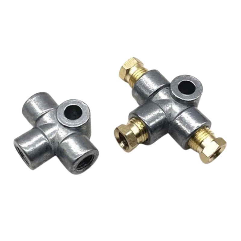 3 Way M10 Brake Line Pipe T Tee Piece with