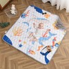 TADO MUSLIN Baby Play Mat 50x50 Inch, Thickened Soft Floor