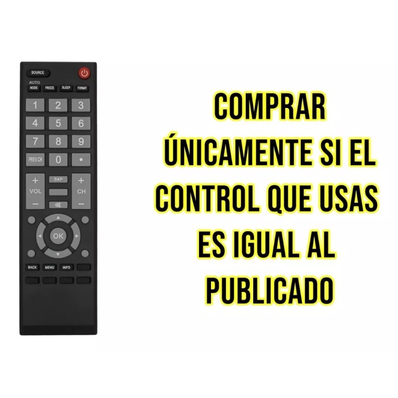 Emerson Control Remoto Pantalla Tv Emerson Nuevo Envió Gratis Gd-150