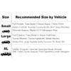 BisonCover Heavy-Duty Leather SUV Cargo Liner for Fold Down Split
