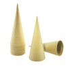 Playbox 20cm Paper Cones (20 Pieces, Brown)