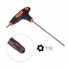 sourcing map T10 Anti Tamper Proof Torx Key T-Handle Dual