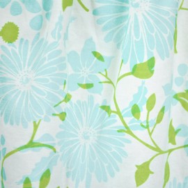 DII 100% Cotton, Fashion Kitchen Women Apron, Daisy Skirt Dress Design, Extra-Long Neck & Waist Ties, Embroidery Area avaliable, Perfect for Cooking, Baking, Crafting- Aqua